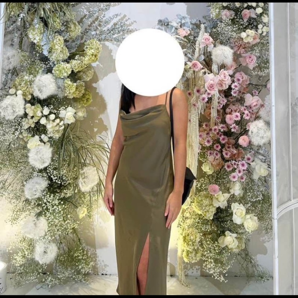 Banana Republic Satin Slip Dress - Picture 5 of 5